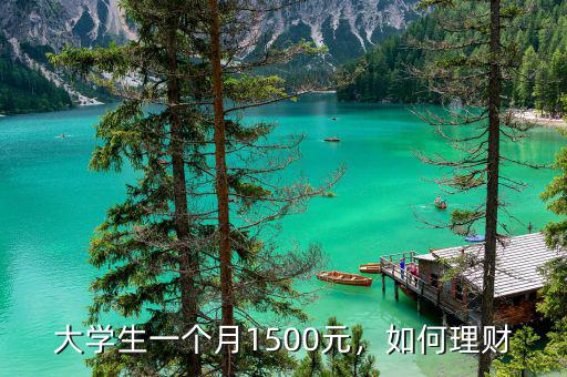 大學(xué)生一個(gè)月1500元，如何理財(cái)