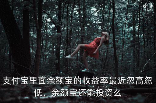 支付寶里面余額寶的收益率最近忽高忽低，余額寶還能投資么