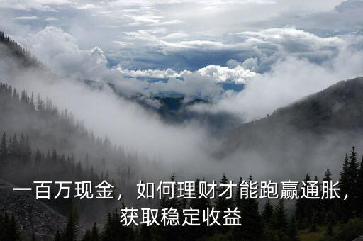 一百萬(wàn)現(xiàn)金，如何理財(cái)才能跑贏通脹，獲取穩(wěn)定收益