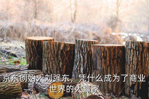 京東創(chuàng)始人劉強東，憑什么成為了商業(yè)世界的大贏家