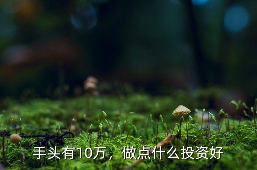 手頭有10萬，做點什么投資好