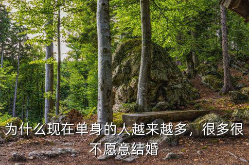 為什么現(xiàn)在單身的人越來(lái)越多，很多很不愿意結(jié)婚