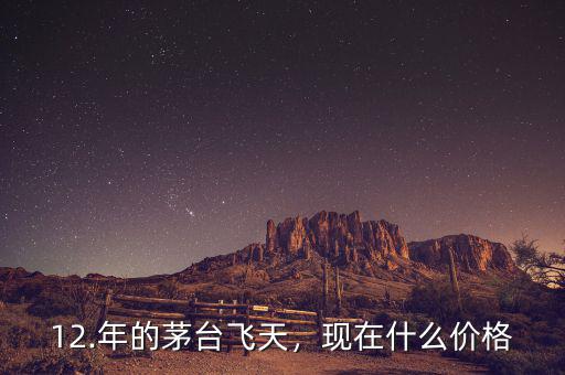 12.年的茅臺飛天，現(xiàn)在什么價格