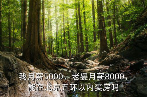 我月薪5000，老婆月薪8000，能在北京五環(huán)以內(nèi)買房嗎