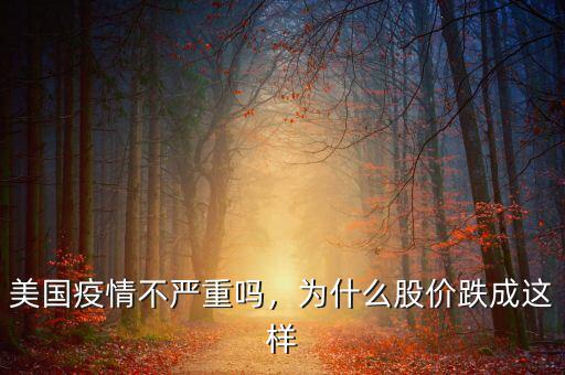 美國(guó)疫情不嚴(yán)重嗎，為什么股價(jià)跌成這樣
