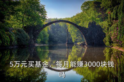 5萬(wàn)元買(mǎi)基金，每月能賺3000塊錢(qián)嗎