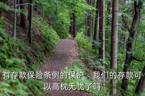 有存款保險(xiǎn)條例的保護(hù)，我們的存款可以高枕無(wú)憂了嗎