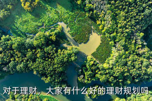 對(duì)于理財(cái)，大家有什么好的理財(cái)規(guī)劃嗎