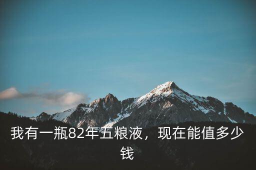 我有一瓶82年五糧液，現(xiàn)在能值多少錢