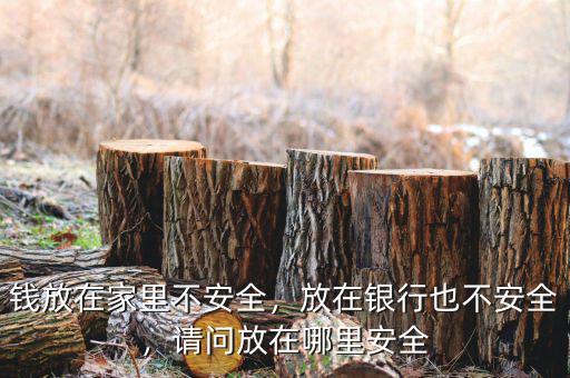 錢放在家里不安全，放在銀行也不安全，請問放在哪里安全