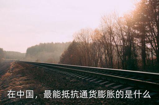 在中國，最能抵抗通貨膨脹的是什么