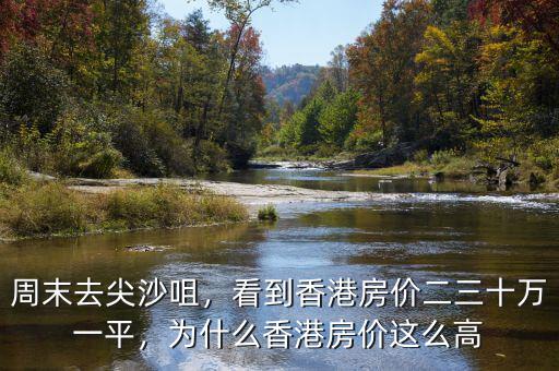 周末去尖沙咀，看到香港房價二三十萬一平，為什么香港房價這么高