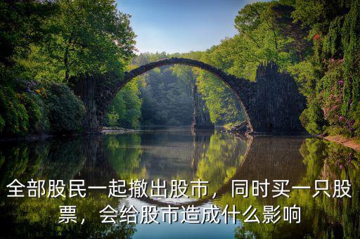 全部股民一起撤出股市，同時買一只股票，會給股市造成什么影響