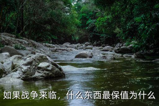 如果戰(zhàn)爭來臨，什么東西最保值為什么