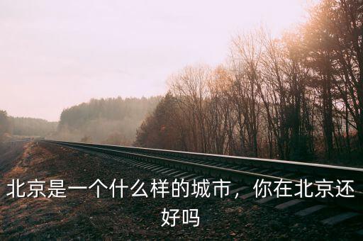 北京是一個(gè)什么樣的城市，你在北京還好嗎