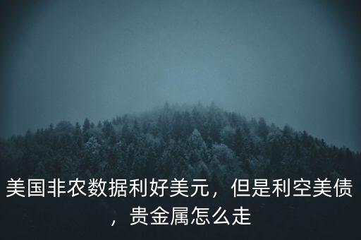 美國非農(nóng)數(shù)據(jù)利好美元，但是利空美債，貴金屬怎么走