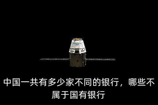 中國一共有多少家不同的銀行，哪些不屬于國有銀行