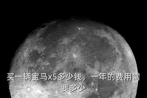 買一輛寶馬x5多少錢，一年的費(fèi)用需要多少