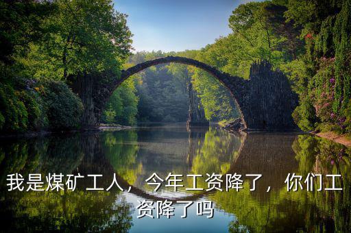 我是煤礦工人，今年工資降了，你們工資降了嗎