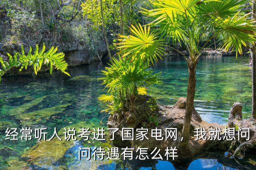 經(jīng)常聽人說考進了國家電網(wǎng)，我就想問問待遇有怎么樣