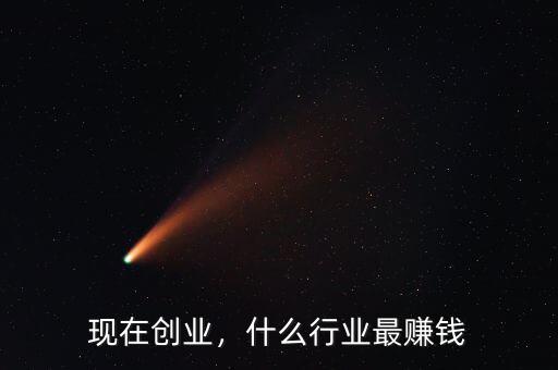 現(xiàn)在創(chuàng)業(yè)，什么行業(yè)最賺錢(qián)