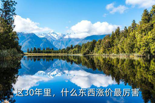 這30年里，什么東西漲價(jià)最厲害
