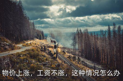 物價上漲，工資不漲，這種情況怎么辦