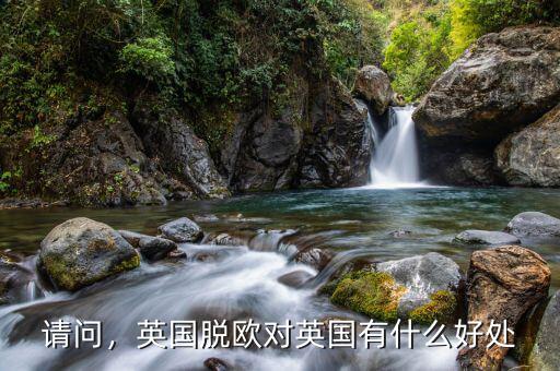 請問，英國脫歐對英國有什么好處