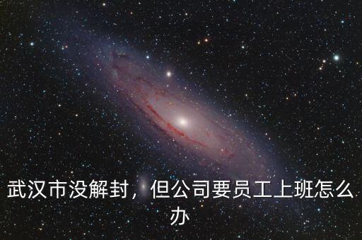 武漢市沒解封，但公司要員工上班怎么辦