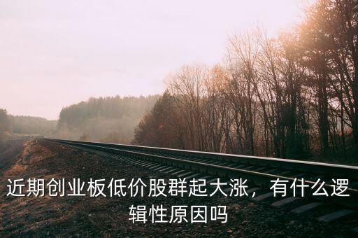 近期創(chuàng)業(yè)板低價(jià)股群起大漲，有什么邏輯性原因嗎