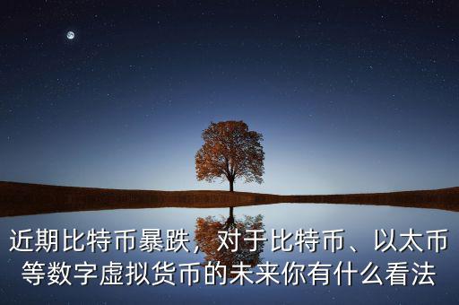 近期比特幣暴跌，對(duì)于比特幣、以太幣等數(shù)字虛擬貨幣的未來你有什么看法