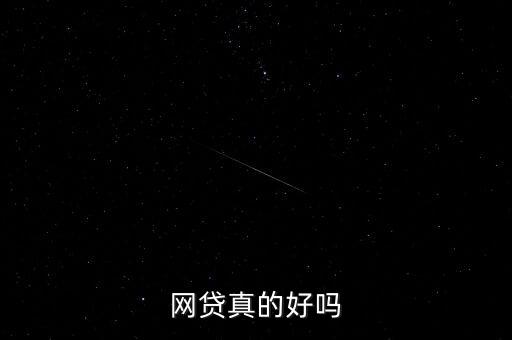 網貸真的好嗎