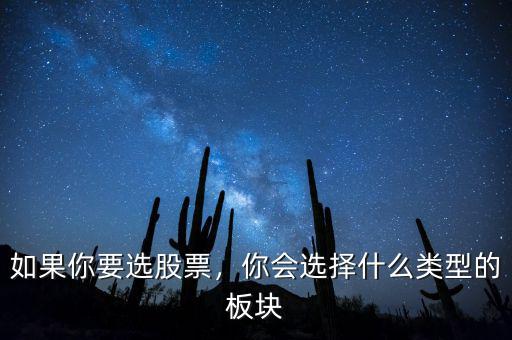 如果你要選股票，你會(huì)選擇什么類(lèi)型的板塊