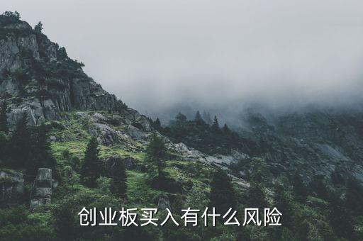 為什么創(chuàng)業(yè)板風(fēng)險(xiǎn)大,買(mǎi)創(chuàng)業(yè)板股票風(fēng)險(xiǎn)很大嗎
