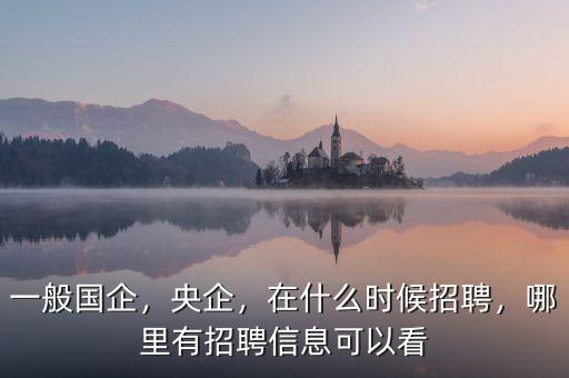 一般國企，央企，在什么時候招聘，哪里有招聘信息可以看