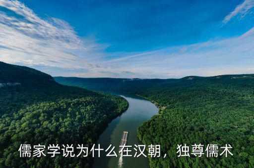 儒家學(xué)說為什么在漢朝，獨尊儒術(shù)