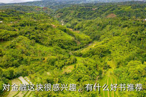 對金融這塊很感興趣，有什么好書推薦
