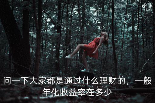 問(wèn)一下大家都是通過(guò)什么理財(cái)?shù)?，一般年化收益率在多? class=
