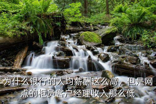 為什么銀行的人均薪酬這么高，但是網(wǎng)點(diǎn)的柜員客戶(hù)經(jīng)理收入那么低