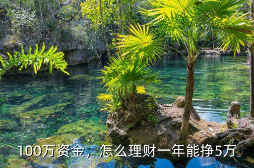 100萬資金，怎么理財一年能掙5萬