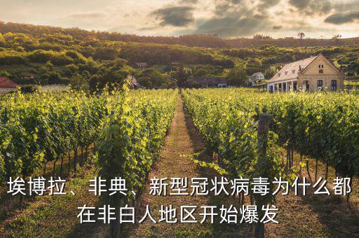 埃博拉、非典、新型冠狀病毒為什么都在非白人地區(qū)開始爆發(fā)