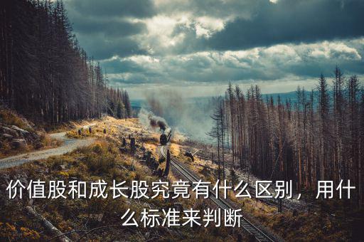 價(jià)值股和成長(zhǎng)股究竟有什么區(qū)別，用什么標(biāo)準(zhǔn)來(lái)判斷