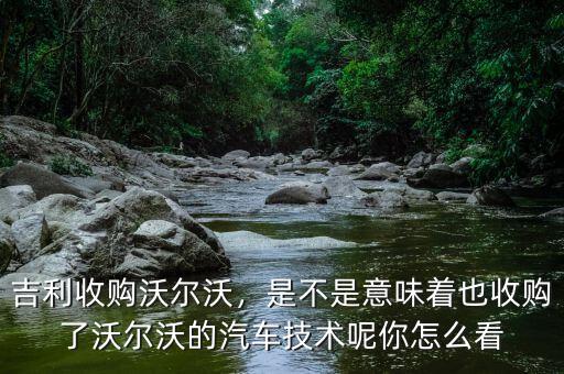 吉利收購沃爾沃，是不是意味著也收購了沃爾沃的汽車技術(shù)呢你怎么看