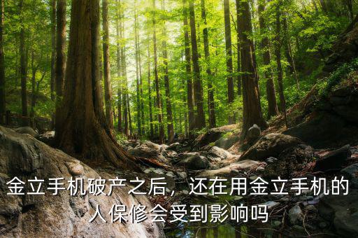 金立手機(jī)破產(chǎn)之后，還在用金立手機(jī)的人保修會(huì)受到影響嗎