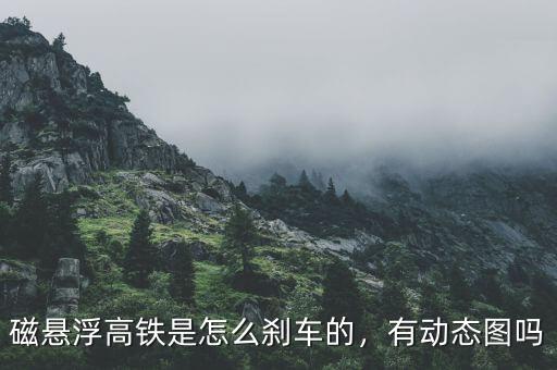 磁懸浮高鐵是怎么剎車的，有動態(tài)圖嗎