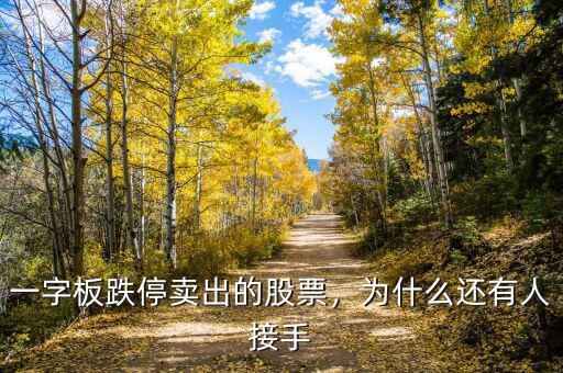 一字板跌停賣出的股票，為什么還有人接手