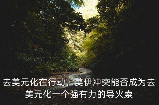 去美元化在行動，美伊沖突能否成為去美元化一個強(qiáng)有力的導(dǎo)火索