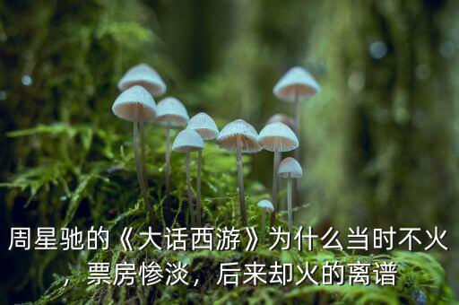 周星馳的《大話西游》為什么當(dāng)時(shí)不火，票房慘淡，后來卻火的離譜