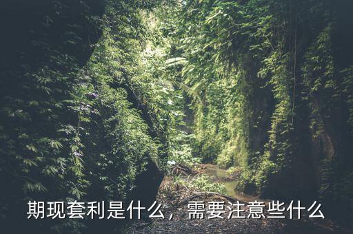 期現(xiàn)套利是什么，需要注意些什么