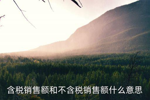 什么是含稅金額，什么是含稅